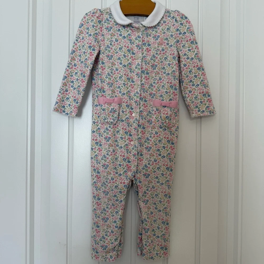 Ralph Lauren Baby Girl Floral Romper